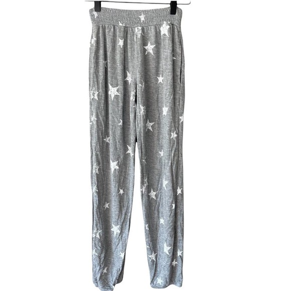 Honeydew Intimates Grey Star Graphic Jogger Loose Fit Loungewear Womens Pant XS - Picture 1 of 7